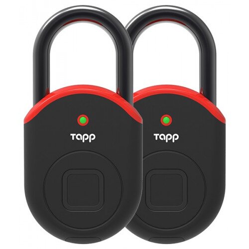 Tapplock lite Smart Lock - Flame Red - Double-Packs