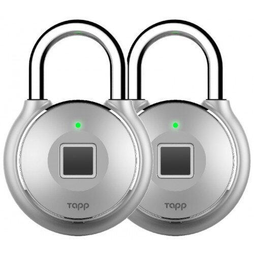 Tapplock one+ Smart Lock - Sterling Silver - Double-Packs