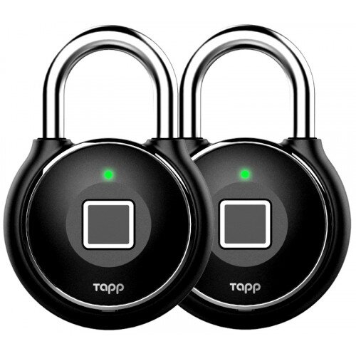 Tapplock one+ Smart Lock - Midnight Black - Double-Packs