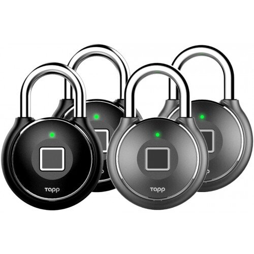 Tapplock one+ Smart Lock - Midnight Black + Gun Metal - Multi-Packs