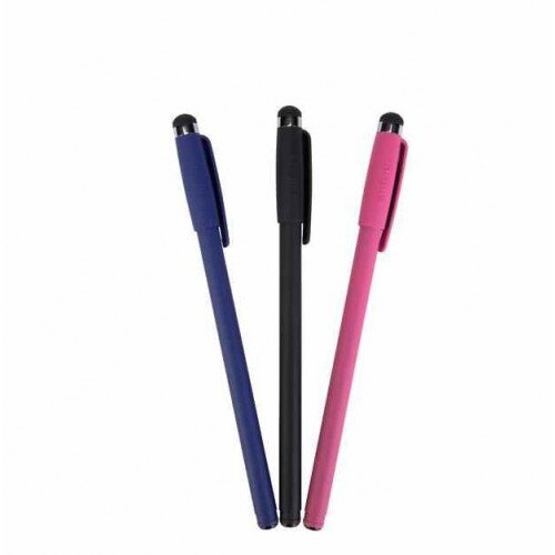 Targus Stylus & Pen, 3-pack (Black/Blue/Red)