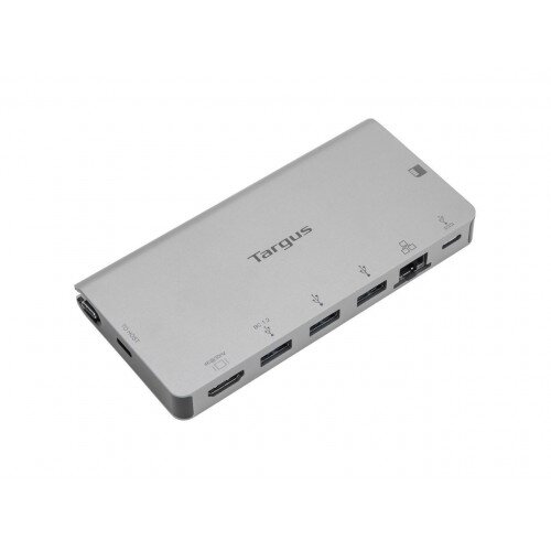 Targus USB-C DP Alt Mode Single Video 4K HDMI Docking Station with Card Reader 100W PD Pass-Thru and Removable USB-C Cable