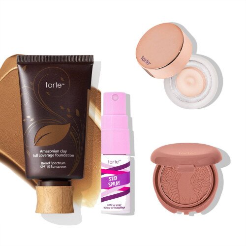 tarte Amazonian Clay Foundation SPF 15 Custom Value Set - 51G Deep Golden