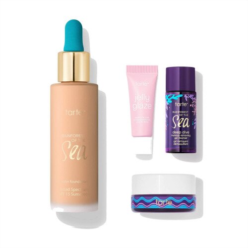 tarte Sea Custom Water Foundation SPF 15 Value Set - 27H Light-Medium Honey