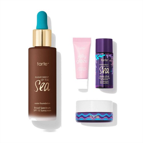 tarte Sea Custom Water Foundation SPF 15 Value Set - 61H Mahogany