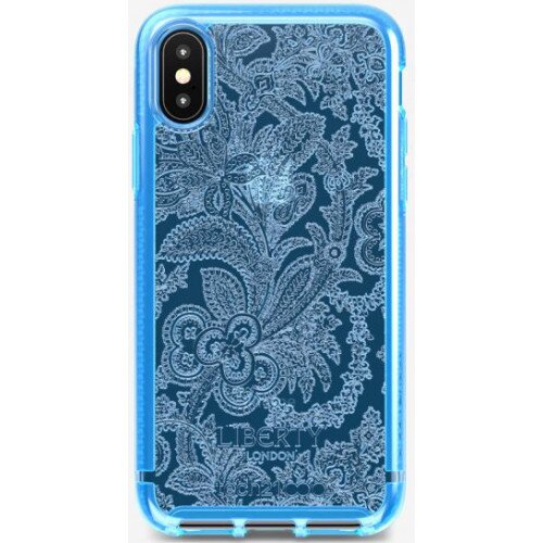 tech21 Pure Design Liberty Grosvenor for iPhone Xs Max - Blue