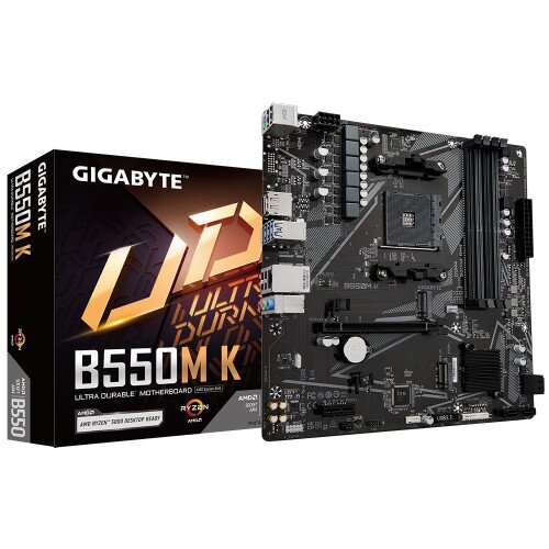 Gigabyte B550M K (Rev. 1.1) Ultra Durable Motherboard