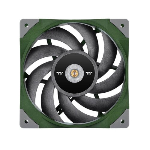 Thermaltake TOUGHFAN 120mm High Static Pressure Radiator Fan - Single Fan - Racing Green