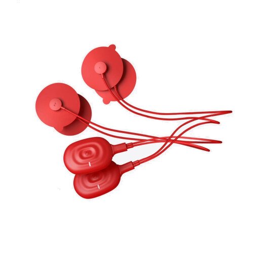 Therabody PowerDot 2.0 Smart Muscle Stimulators - Red - Duo (Two Pod)