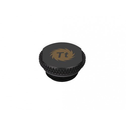 Thermaltake Pacific G1/4 Stop Plug w/ O-Ring - Black