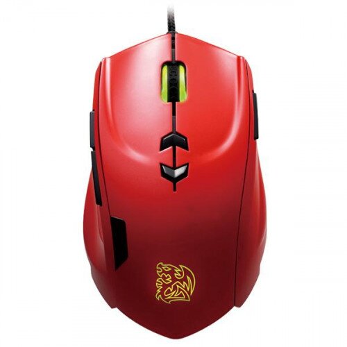 Thermaltake THERON Gaming Mice - Blazing Red