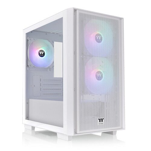 Thermaltake Versa H16 TG ARGB Micro Tower Chassis - Snow
