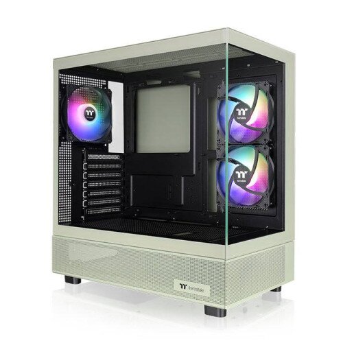 Thermaltake View 270 Plus TG ARGB Mid Tower Chassis - Matcha Green