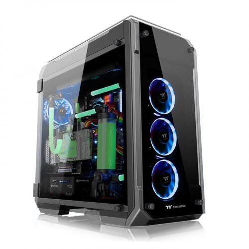 Thermaltake View 71 Tempered Glass Edition Full Tower Chassis - Black