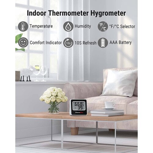 Buy ThermoPro TP157 Digital Indoor Hygrometer Thermometer online in