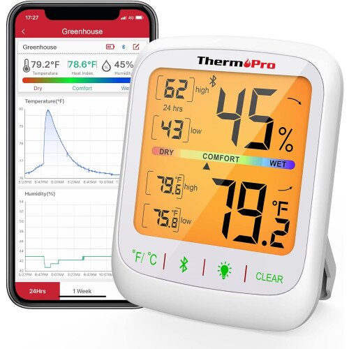 ThermoPro TP359 Bluetooth Hygrometer Thermometer