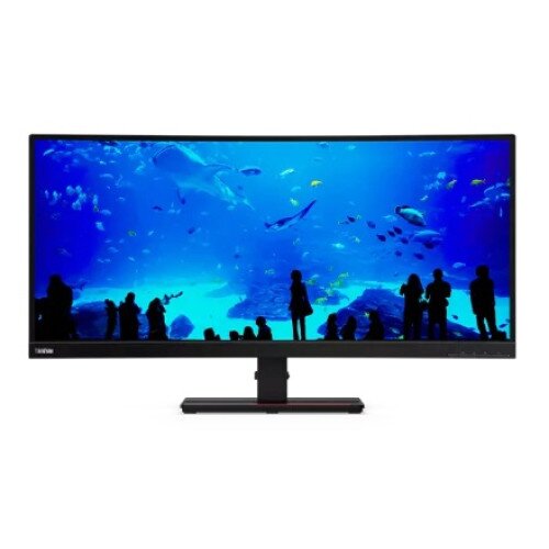 Lenovo ThinkVision T34w-20 34" Curved 21:9 Ultrawide Monitor with USB Type-C