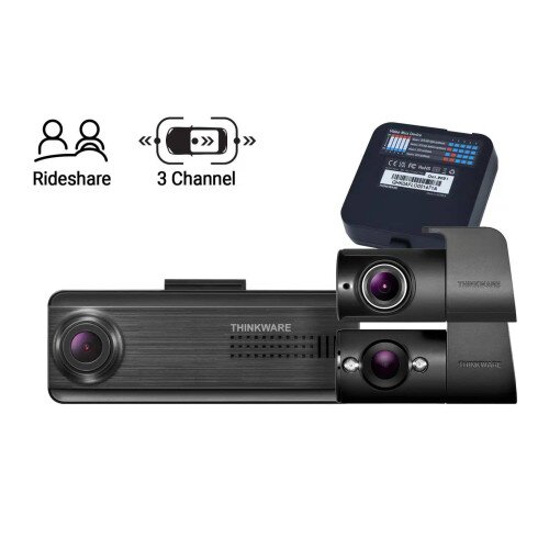 THINKWARE F200 PRO 3CH Rideshare Bundle