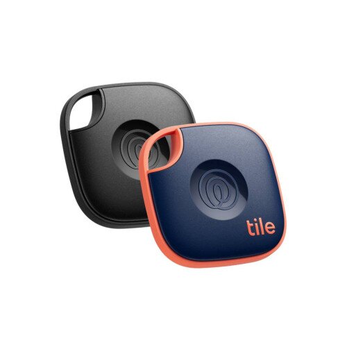 Tile Mate Bluetooth Tracker (2024) - Navy Blaze / Black - 2-Pack