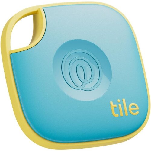 Tile Mate Bluetooth Tracker (2024) - Aqua Lemon - 1-Pack