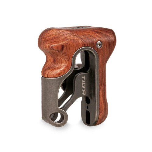 Tilta Left Side Wooden Handle Type III - Tactical Gray