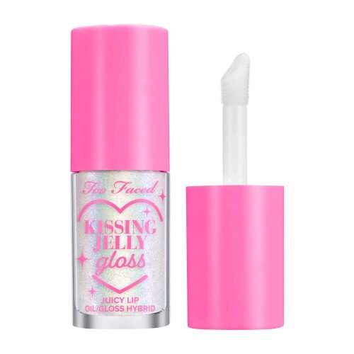 Too Faced Kissing Jelly Hydrating Lip Oil Gloss - Strawberry Frosting