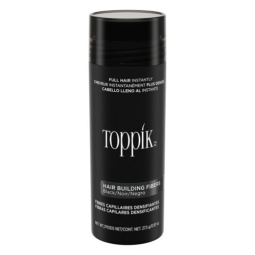 Toppik Hair Building Fibers Makes Fine Hair Look Completely Thick & Full - Economy - Black
