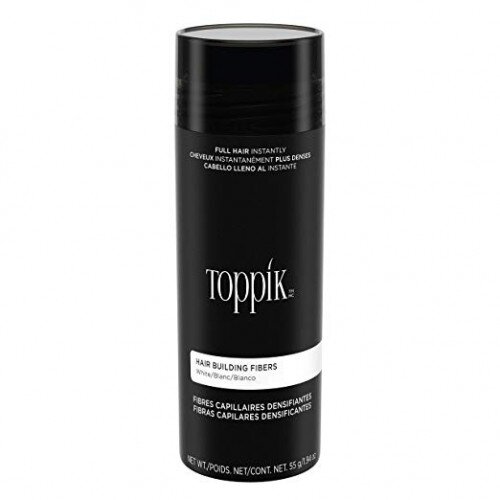 Toppik Hair Building Fibers Makes Fine Hair Look Completely Thick & Full - Giant - White