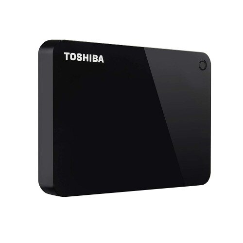 Toshiba Canvio Advance Portable External Hard Drive - 2TB - Black