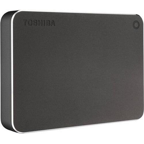 Toshiba Canvio Premium for Mac Portable External Hard Drive - Graphite - 2TB