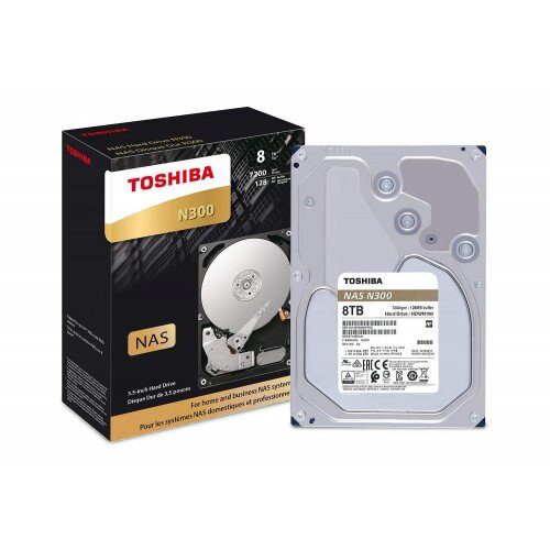 Toshiba N300 NAS Hard Drive - 8TB
