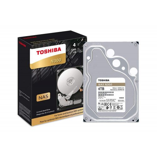 Toshiba N300 NAS Hard Drive - 4TB