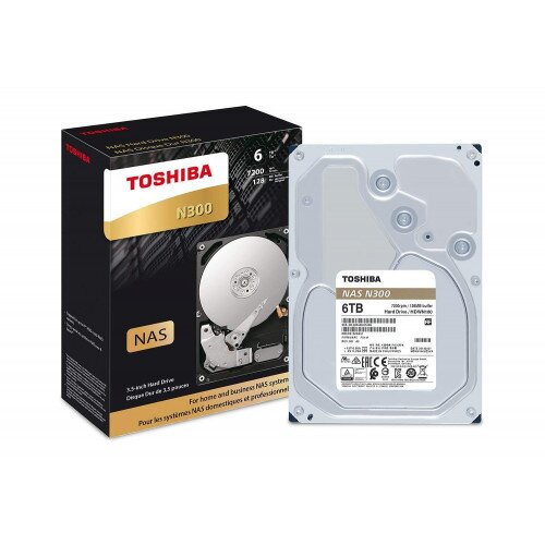 Toshiba N300 NAS Hard Drive - 6TB