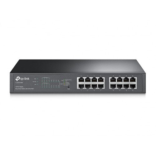 TP-Link 16-Port Gigabit Easy Smart PoE Switch with 8-Port PoE+