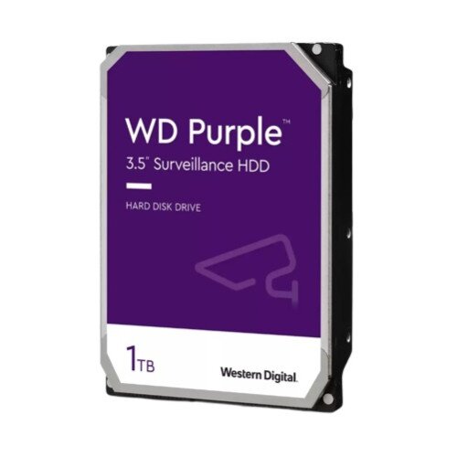 WD Purple Surveillance Internal Hard Drive - 1TB - 5400RPM - 64MB