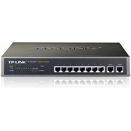 TP-Link 8-Port 10/100Mbps + 2-Port Gigabit Switch