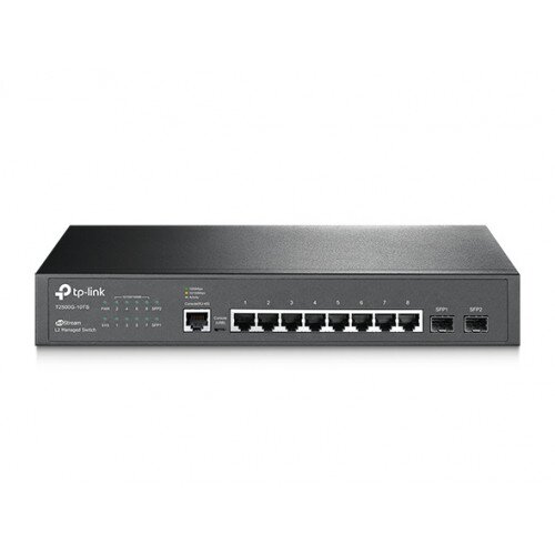 TP-Link JetStream 8-Port Gigabit L2 Managed Network Switch with 2 SFP Slots