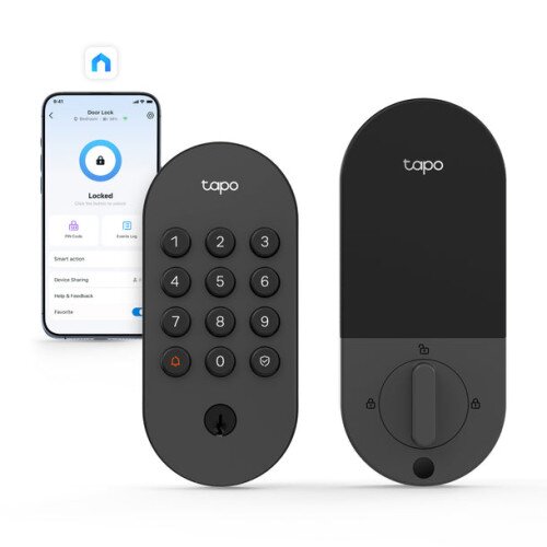 TP-Link Tapo DL100 Keyless Smart Wi-Fi Deadbolt Door Lock