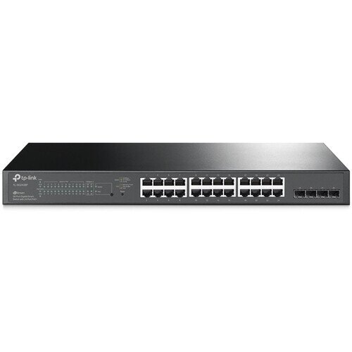 TP-Link JetStream 28-Port Gigabit Smart Switch with 24-Port PoE+