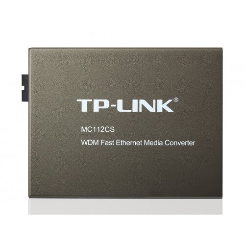 TP-Link WDM Fast Ethernet Media Converter - MC112CS