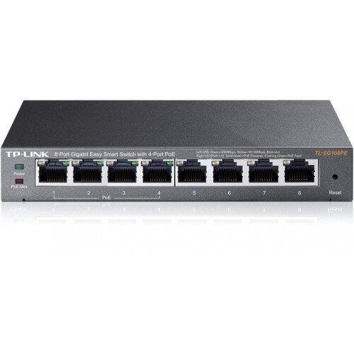 TP-Link 8-Port Gigabit Easy Smart Switch with 4-Port PoE