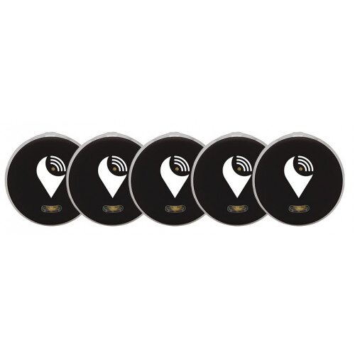 TrackR Pixel - Black - 5-Pack