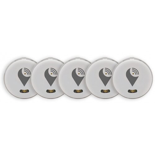 TrackR Pixel - White - 5-Pack