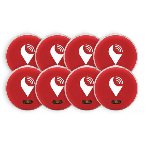 TrackR Pixel - Red - 8-Pack