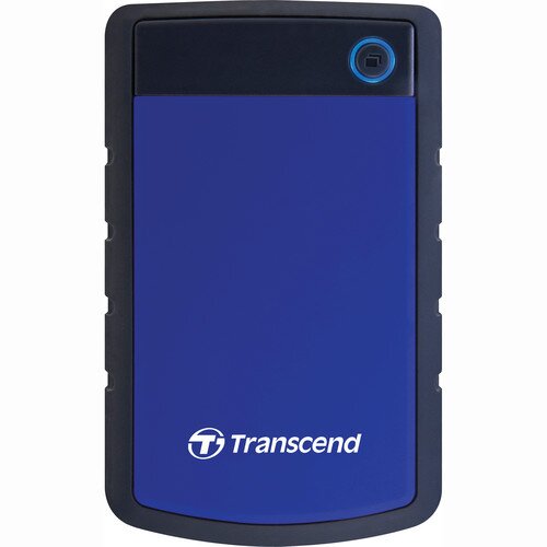 Transcend StoreJet 25H3 Portable Hard Drive - Navy Blue - 1TB