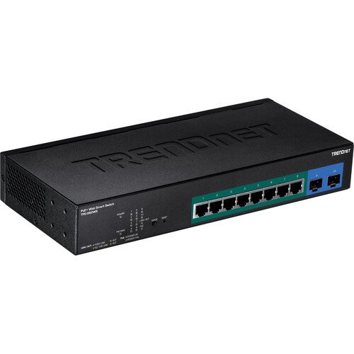 TRENDnet 10-Port Gigabit Web Smart PoE+ Switch (Version v1.5R)