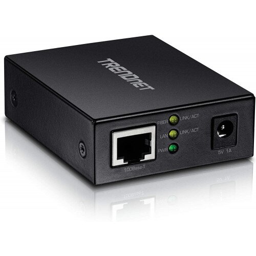 TRENDnet 100BASE-T to SFP Fiber Media Converter