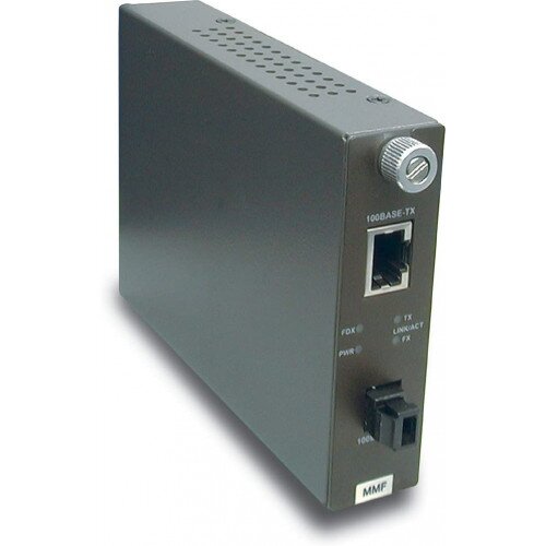 TRENDnet 100Base-TX to 100Base-FX Multi Mode MT-RJ Fiber Converter