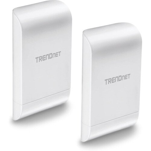 TRENDnet 10 dBi Wireless N300 Outdoor PoE Preconfigured Point-to-Point Bridge Kit