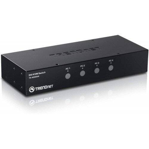 TRENDnet 4-Port DVI KVM Switch Kit